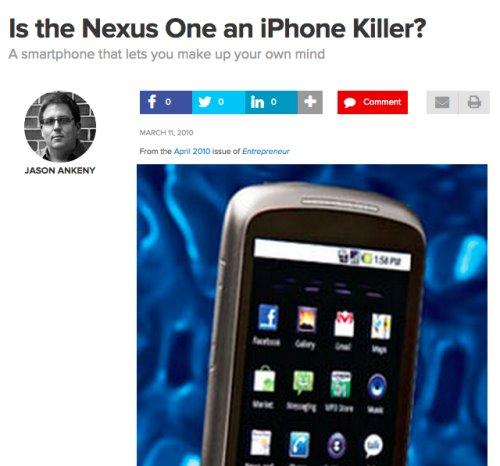 那些年被称为“iPhone杀手”的手机