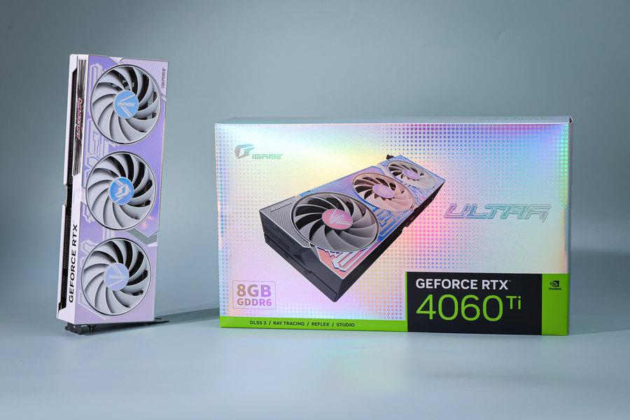 iGame RTX4060Ti 8GB显卡:颜值在线,一键超频更出色