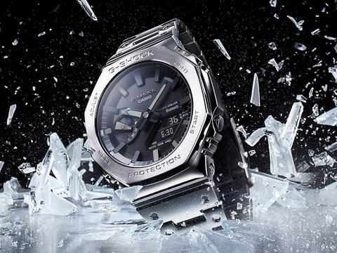 卡西欧推出新款全金属 G-SHOCK 手表，支持蓝牙连接手机