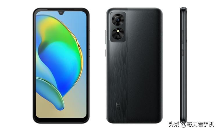 中兴今年价格最低的手机线上开卖,仅398元!背部拉丝纹理很个性