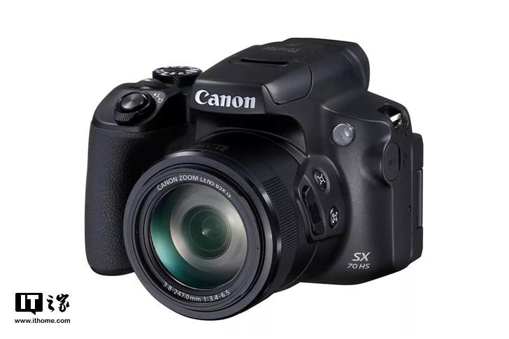佳能推出 SX70 HS:65倍光学变焦