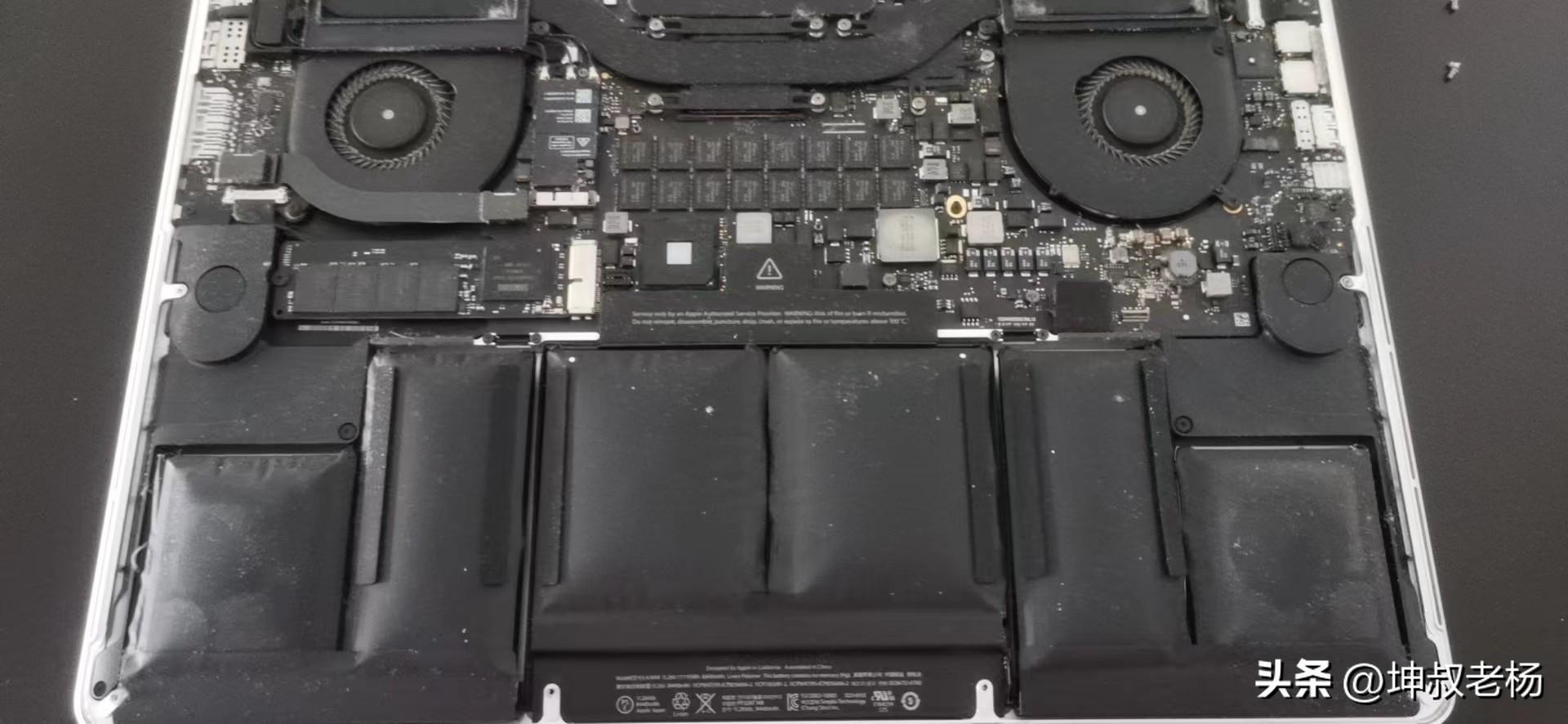 MacBookPro2014老电脑换电池记