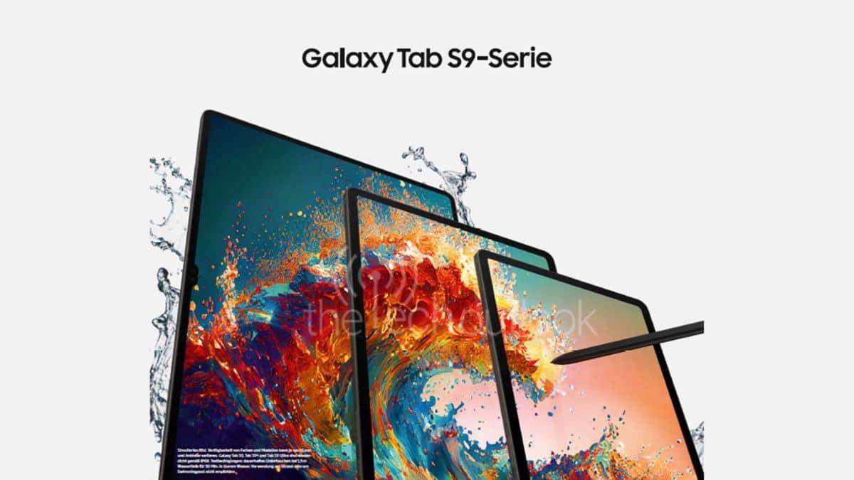 三星Tab S9/Plus/Ultra系列平板配置曝光，7月26日发布