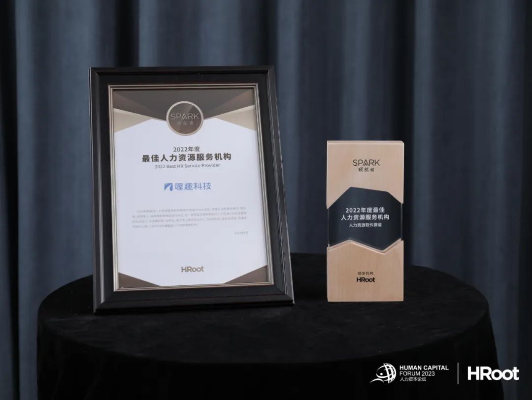 喔趣科技蝉联HRoot「2022年度最佳人力资源服务机构」榜单