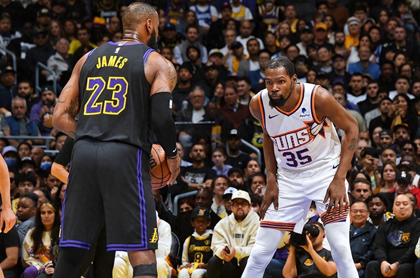 湖人106-103太阳，詹姆斯浓眉58+23+12背后，铁血防守是关键