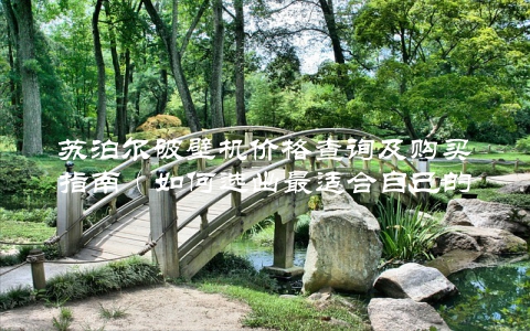 苏泊尔破壁机价格查询及购买指南（如何选出最适合自己的款式）