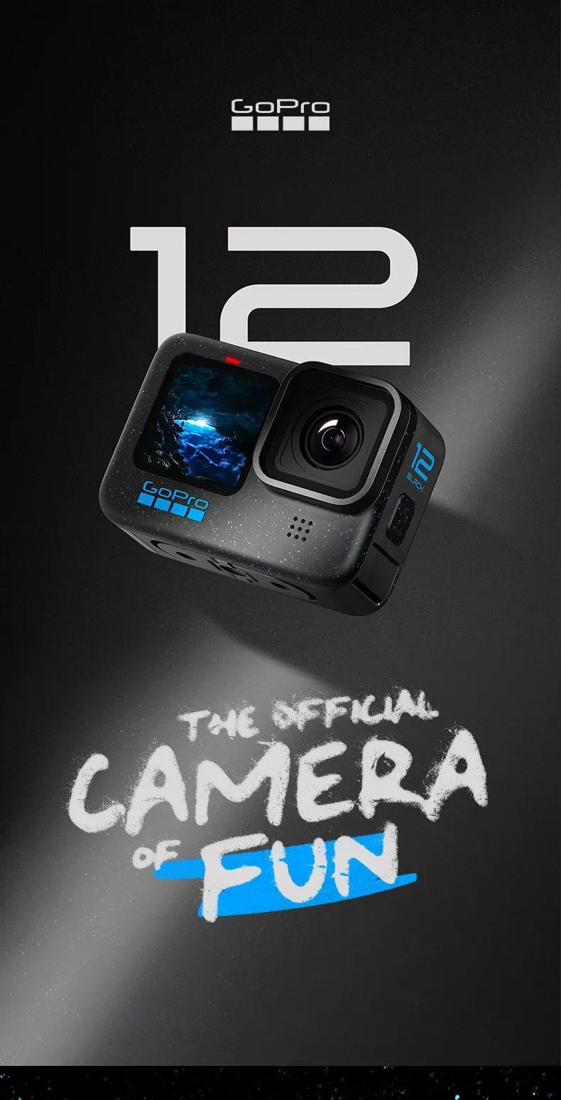 GoPro HERO12 Black运动相机发布:续航翻倍,售价3198元