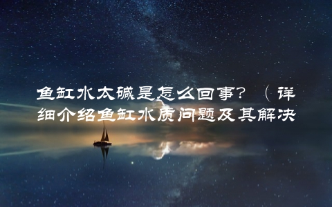 鱼缸水太碱是怎么回事？（详细介绍鱼缸水质问题及其解决方法）