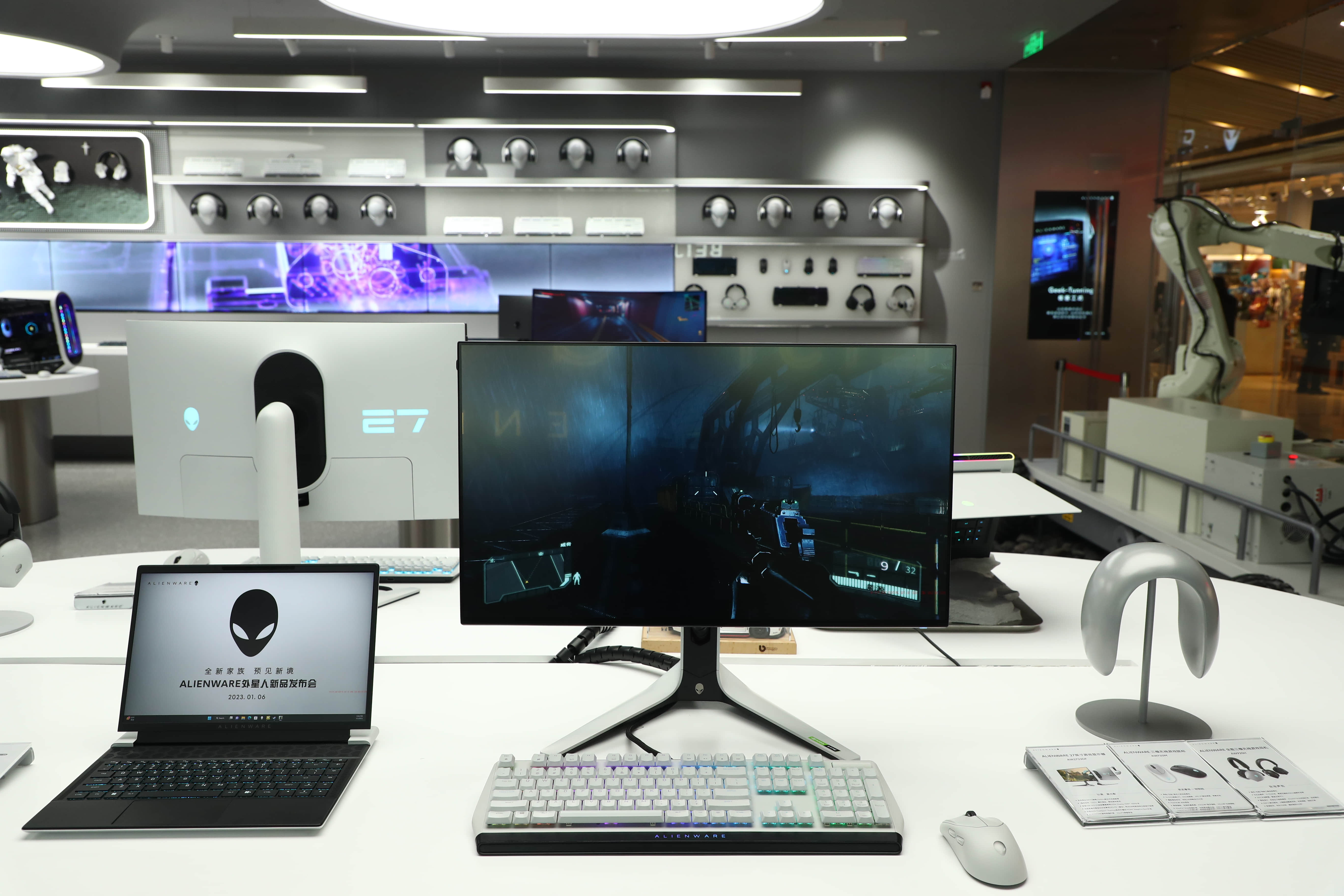 戴尔旗下“外星人”CES发新品，推出首款500Hz高刷新率显示器