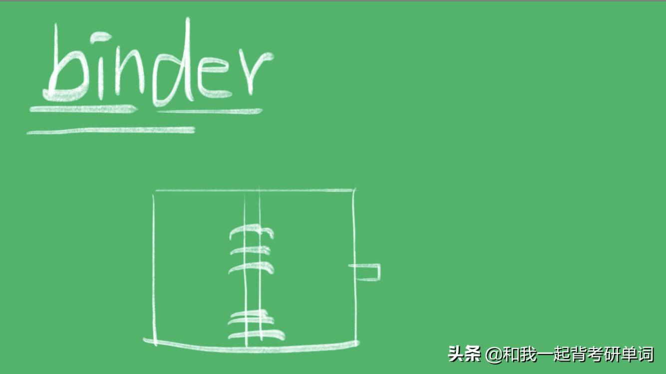 binder什么意思