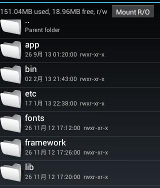 安卓手机系统的目录结构，请尽快掌握