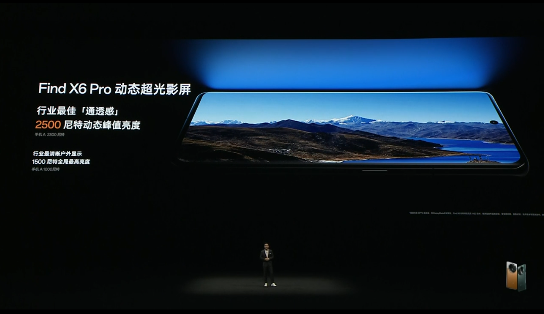 动态超光影屏，还原 OPPO Find X6 系列顶级影像表现力