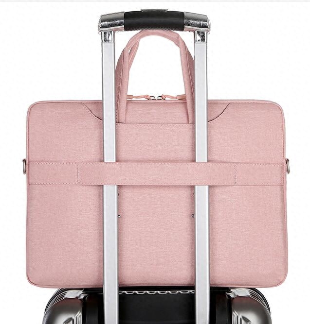 电脑包怎么固定在行李箱拉杆上-爱自由箱包