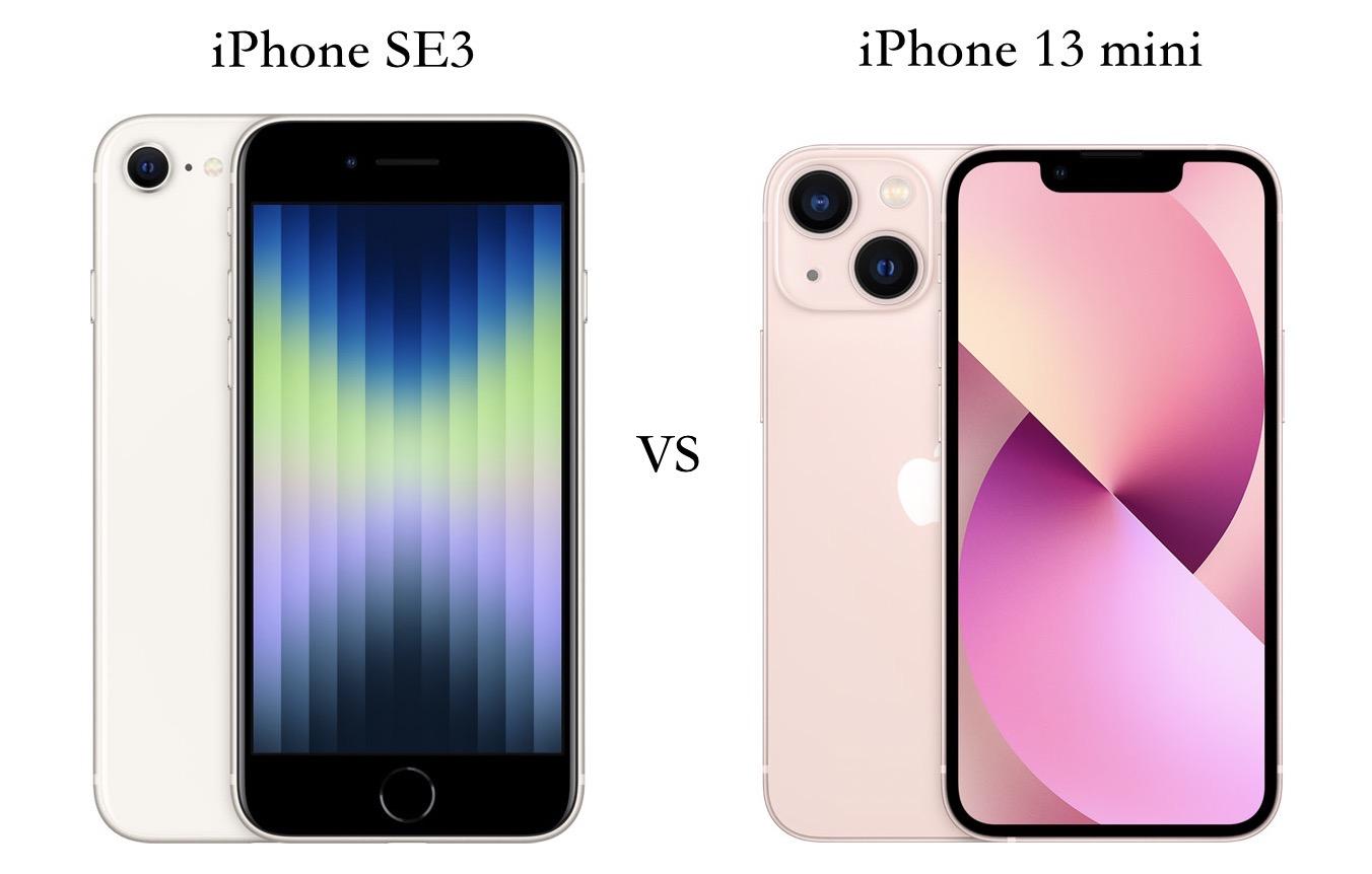 价格相差1300元，iPhoneSE3和iPhone13mini选哪个比较好？