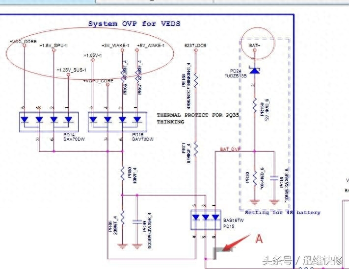 SONY主板 不通电之“自锁”怪象维修一例