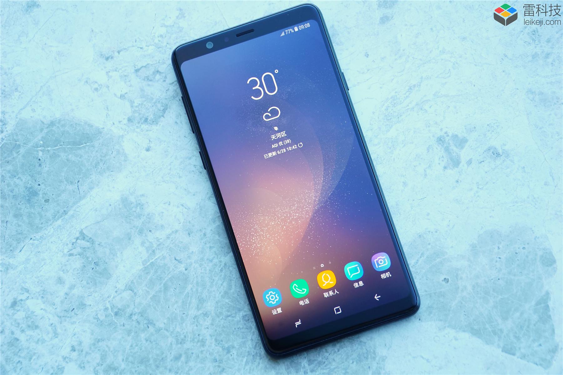 ov笑了！三星中端新机入网：首用刘海屏，指纹位置上天？