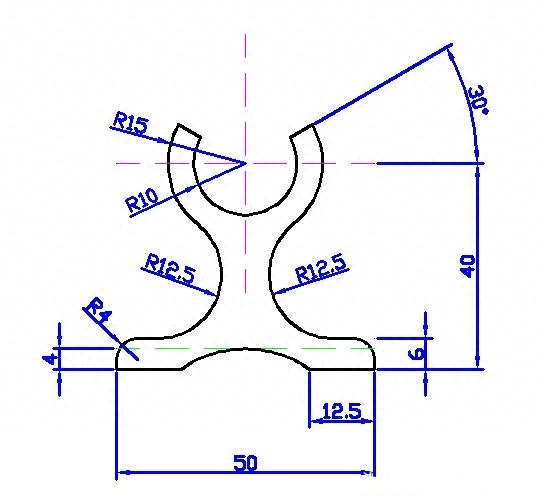 新人看这里!基础图纸的详细绘图过程,手把手教你画CAD