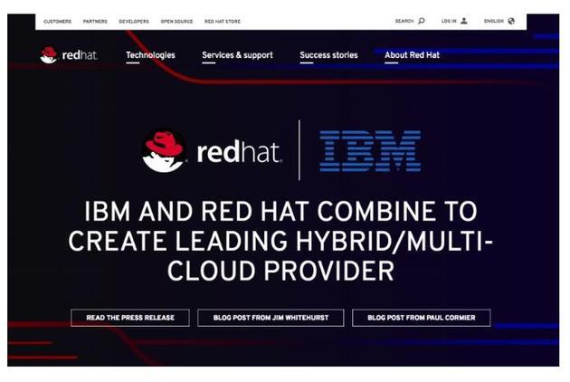 百年历史上最壕手笔！为戴“红帽子”，IBM拍出340亿美元