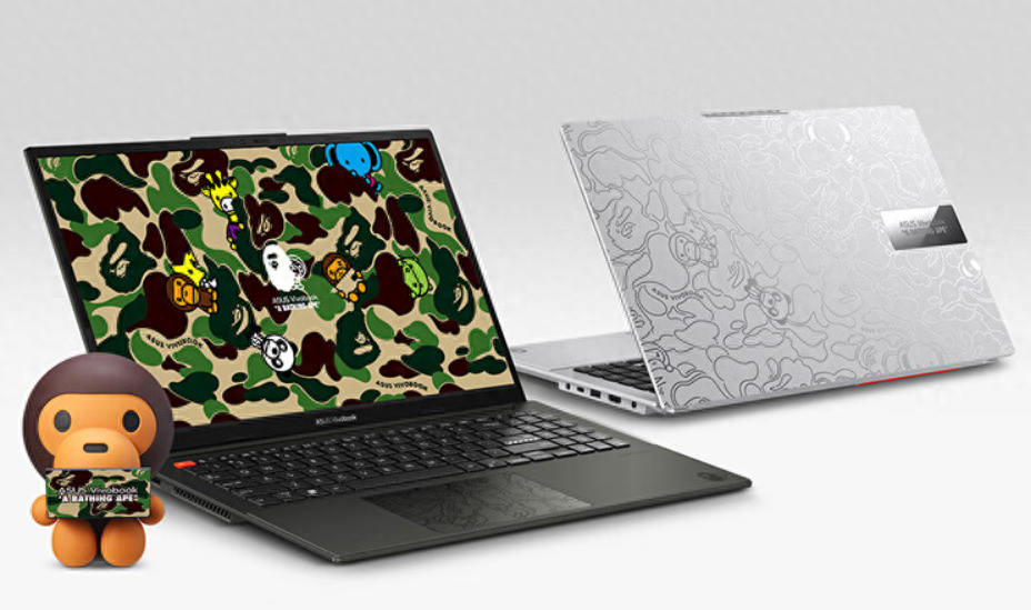 华硕无畏15i BAPE联名款笔记本今晚0点开售，售价6499元起