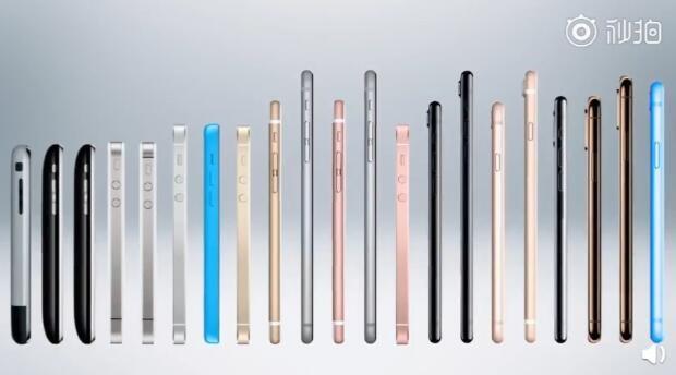 5分钟看完21部苹果iPhone进化史