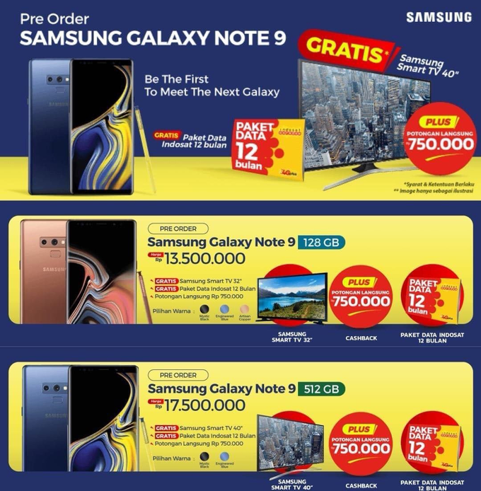 安卓机皇三星Galaxy Note9售价首曝：顶配超8000元