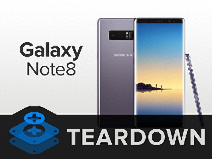 三星Galaxy Note 8拆解,大量胶水固定电池防止悲剧重演