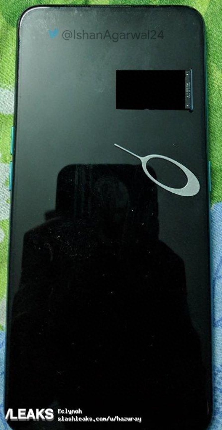 OPPO R19首次曝光,升降式相机+后置双摄,屏占比完美