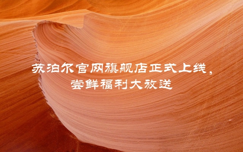 苏泊尔官网旗舰店正式上线，尝鲜福利大放送