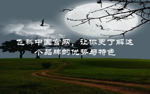 飞科中国官网，让你更了解这个品牌的优势与特色