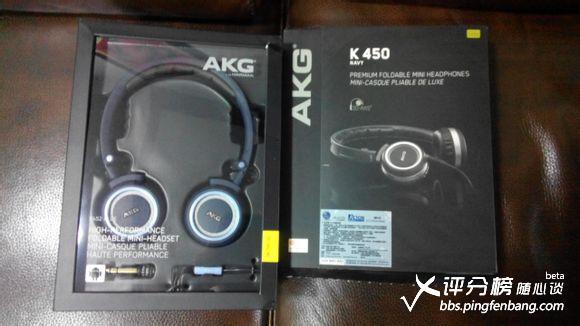 今天拿到的k452开箱~对比k450