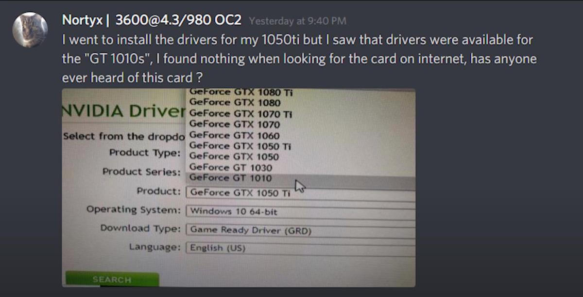 NVIDIA推出基于Pascal的GeForce GT 1010：取代Kepler的GT 710