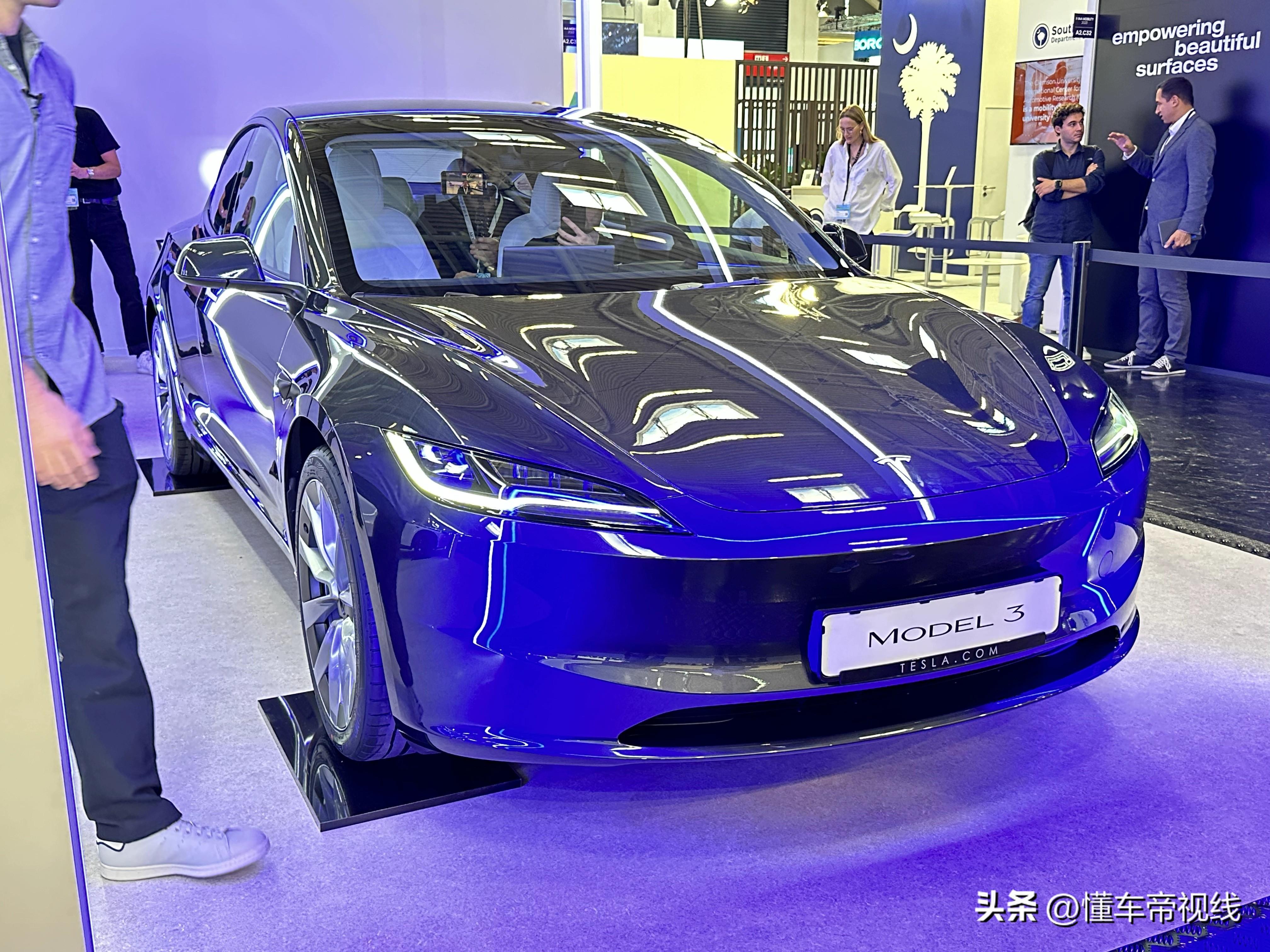 新车 | 2023慕尼黑车展：海外起售价超33万元 新款特斯拉Model 3亮相