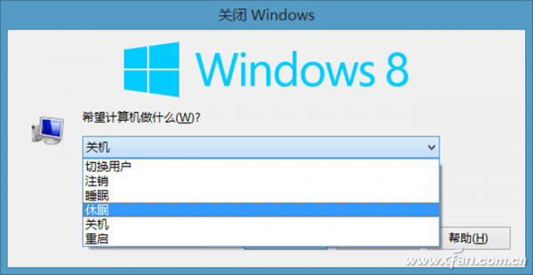 解惑Win8六大关机模式
