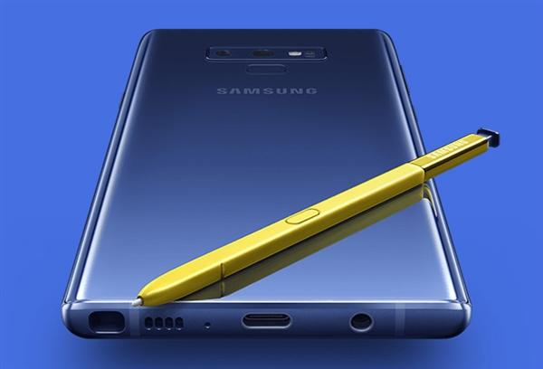 三星Galaxy Note 9发布：8G内存+512G存储 8999元