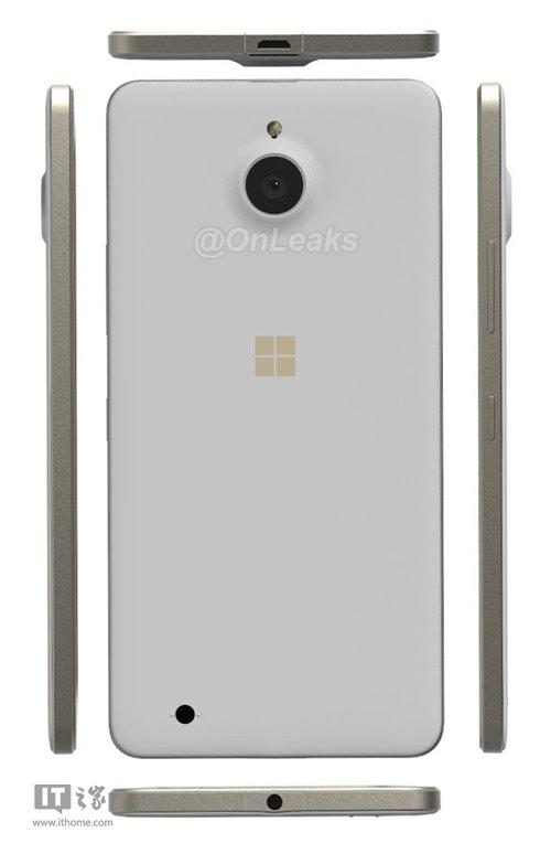 Win10中端金属手机,夭折的Lumia650 XL金色版长这样