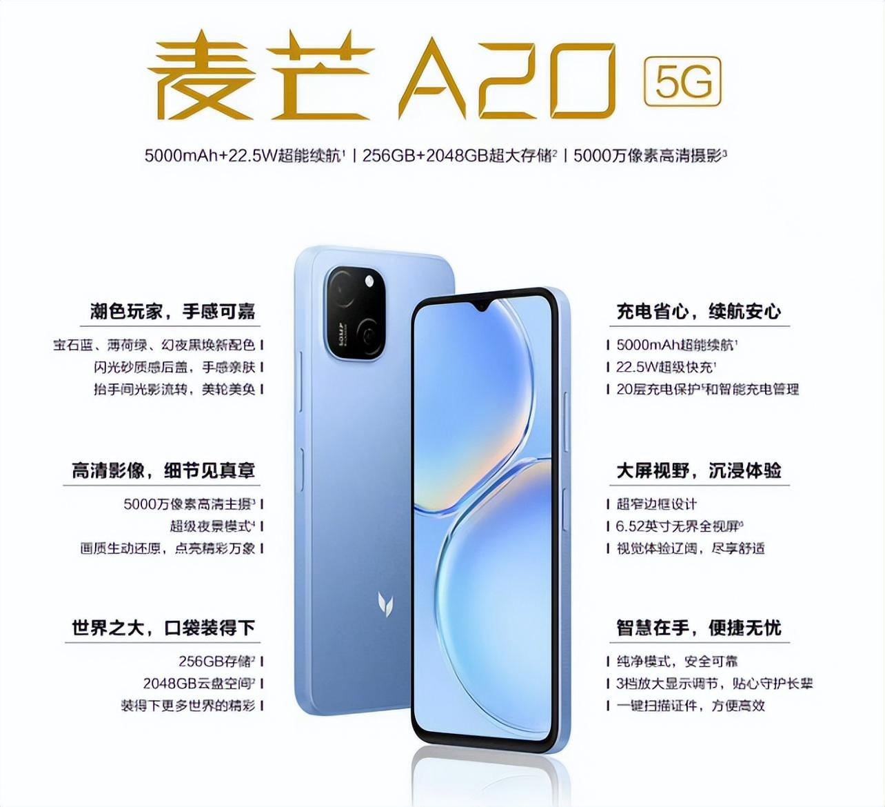 5G版华为畅享？麦芒A20发布
