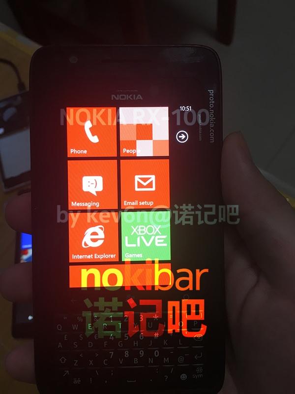 胎死腹中的诺基亚WP8手机现世：QWERTY物理键盘