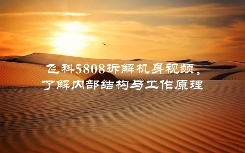 飞科5808拆解机身视频，了解内部结构与工作原理