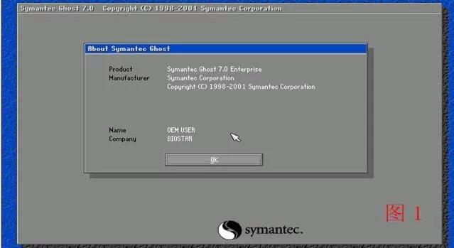 电脑系统重装GHOST使用图解说明