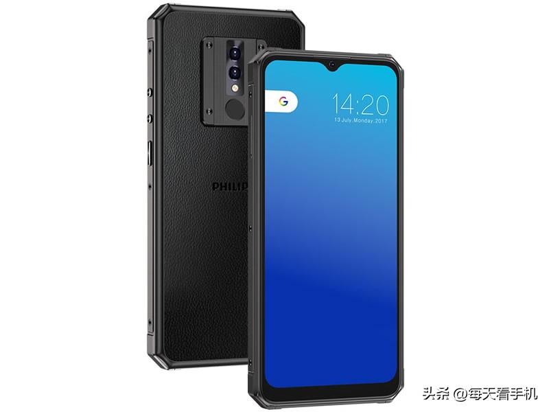 采用5800mAh电池和真皮后壳，8+256G卖999元！飞利浦旗舰变千元机