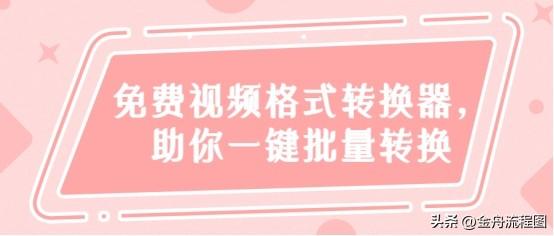 免费视频格式转换器,助你一键批量转换