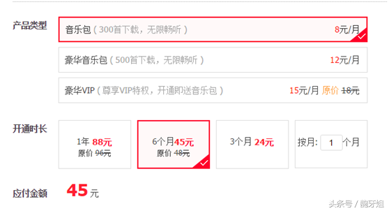 音乐播放搞垄断,看看哪家最强悍(附各大下载歌曲VIP费用表)