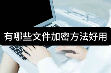 有哪些文件加密方法好用-推荐这三种给大家