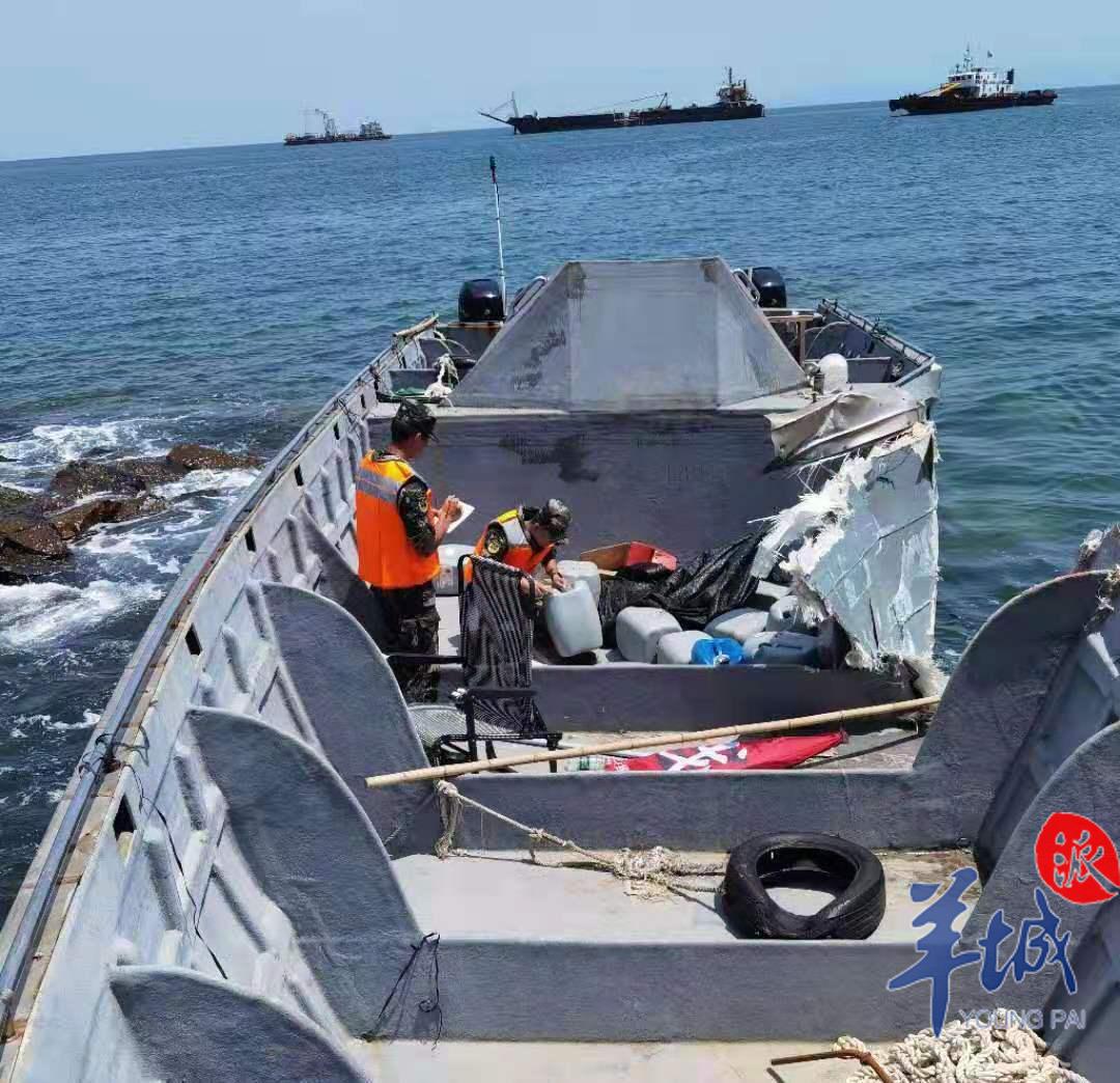 价值约200万元！阳江海警局查获一艘超大马力摩托艇
