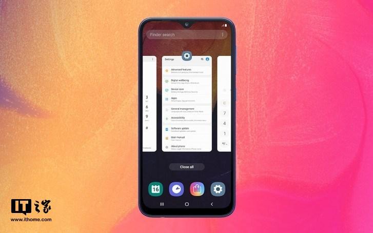 三星Galaxy A10发布：2GB内存，约798元