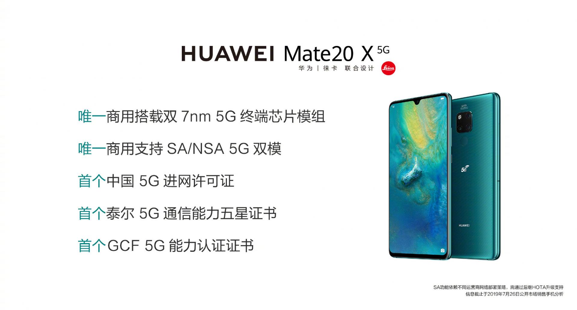 华为Mate20 X 5G发布，6199元，买吗？