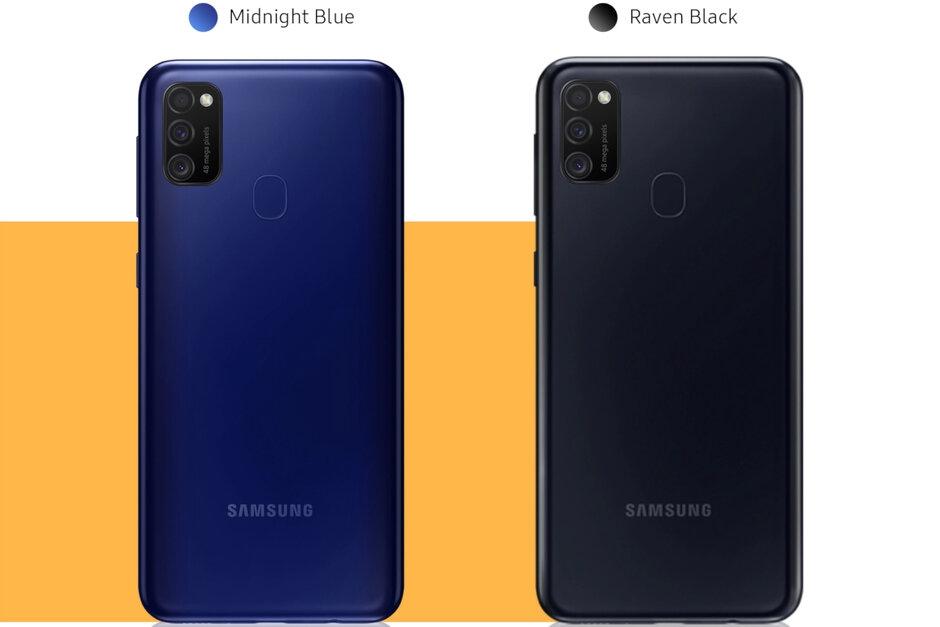 三星Galaxy M21发布，4800万三摄+6000mAh，售价约1200元