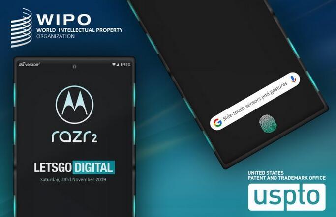 摩托罗拉最新翻盖折叠屏手机曝光：侧面8个虚拟按键，或为RAZR 2