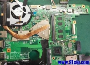 DELL 2420笔记本开机不显故障维修一例！