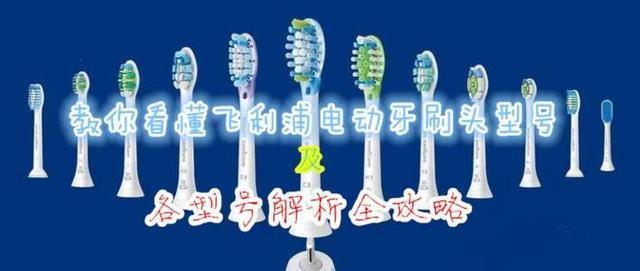 飞利浦电动牙刷头型号解读及各刷头型号解析选购全攻略
